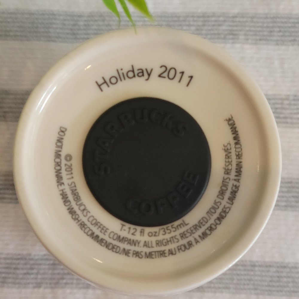 EUC Starbucks Festive Holiday Tumbler - Picture 5 of 9